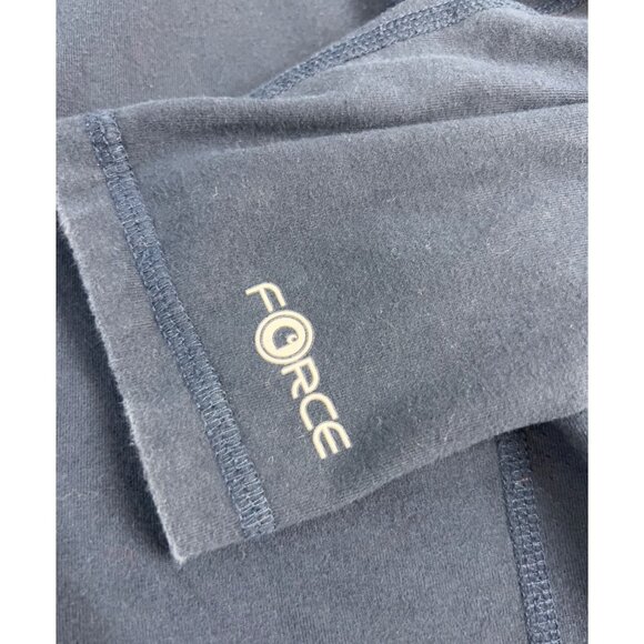 Carhartt Force Men’s Long Sleeve T-Shirt Sz. L Navy Blue TK4617-M Relaxed Fit - Picture 2 of 5